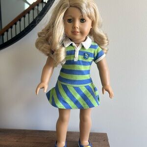 Lanie Holland American Girl Doll of The Year 2010 Retired Doty Blond Hair Nude